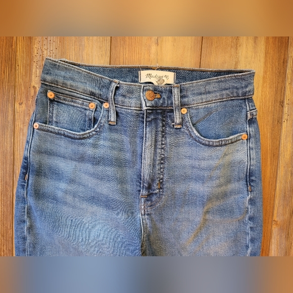 Madewell Slim Demi-Boot Jeans Size 25 - Picture 4 of 12